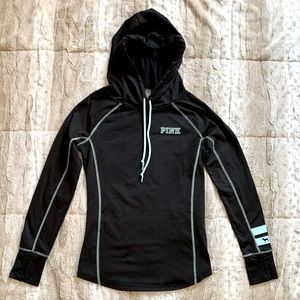 Victoria’s Secret PINK black hoodie athletic